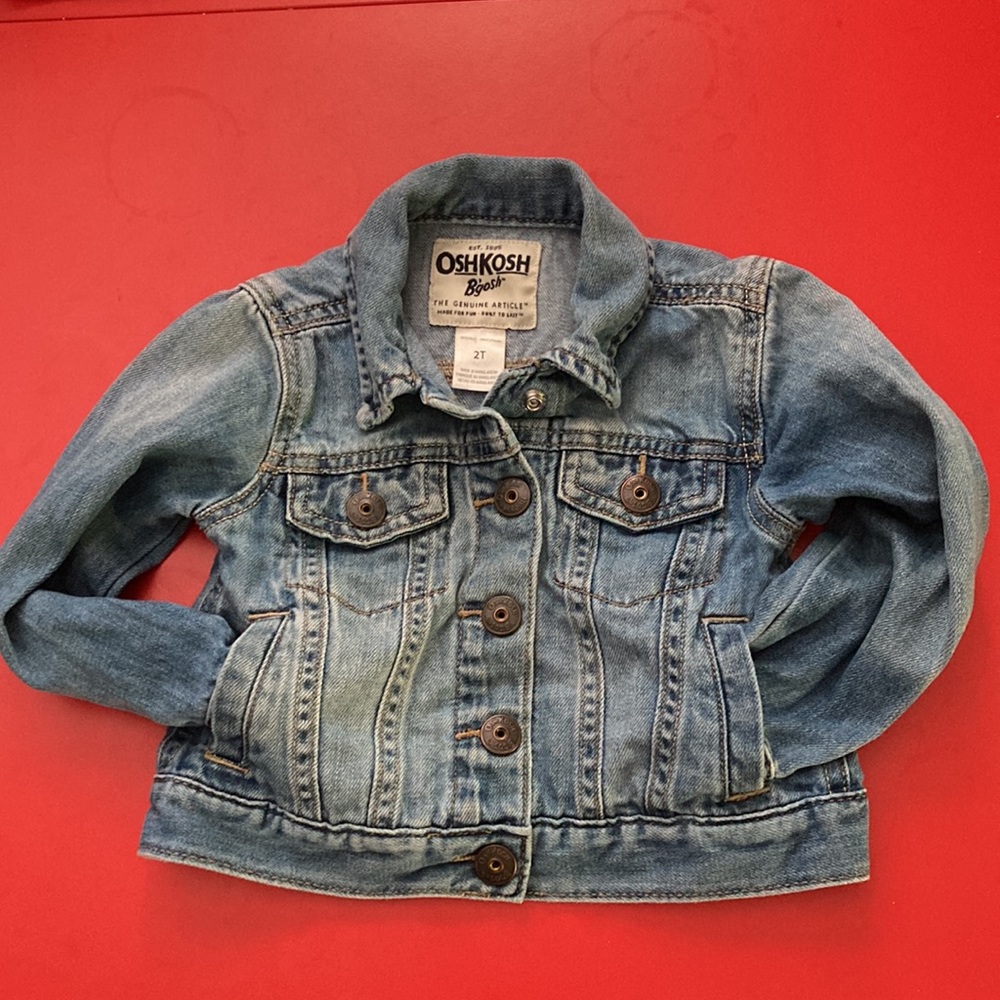 OSHKOSH kids denim jacket 2T